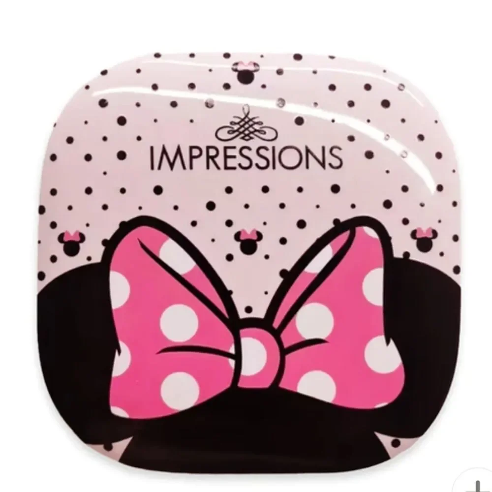 Impressions X Disney Minnie Mouse LED Rechargeable Compact Mirror